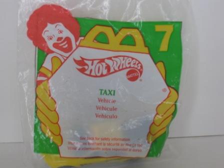 1997 McDonalds - #7 Taxi - Hot Wheels